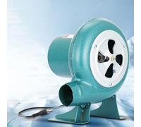 Electric Blower Motor for Blacksmith Stove Charcoal Grill and Outdoor BBQ, 2800 RPM Centrifugal Fan with AC 100-240V DC 12V Input, Compat(100W)