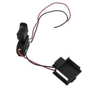 Electric Blower Trigger Switch for Lithium Battery Tools, 16A 5E4 DC 7.2-24V Replacement Switch, Non-Speed Control and Infinite Speed Adjustment Compatible(B)