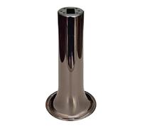 Electric Blowpipe Straight Flared Compatible With Yamaha YDS150 YDS120(Black gold)