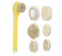 Electric Body Brush - 8x37cm Back Scrubber, Multifunctional Design | USB Charging Cleansing Set with Every Use, Body Shower Brush for Dead Skin Removal Men Women Shower Bath