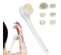 Electric Body Brush Deep Cleaning, Rechargeable 6 Heads