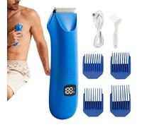 Electric Body Epilator for Men | Low Noise Electric Shaver | Body Grooming Device, for Pubic Testicles Back Armpit Chest Arm Leg