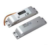 Electric Bolt Lock DC12/24V Fail-Safe for access Control for Wooden Metal Doors - Adjustable Delay Silver Aluminium Alloy 150mm