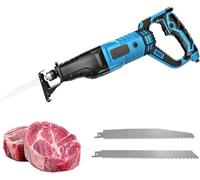 Electric Bone Saw, 1100W Meat Cutting Machine for Professional Butchery and Home Use, Includes Saw Blades for Efficient Bone Cutting