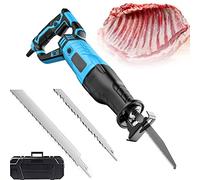 Electric Bone Saw Cutting Machine for Butchers - Commercial and Home Use, 180° Rotatable, 6 Speeds, 1300W