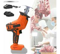 Electric Bone Saw Machine, Commercial Meat Cutter, Reciprocating Saws for Butchers, Handheld Cordless Tool for Cutting Meat and Bones