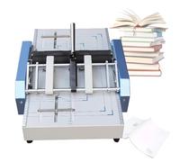 Electric Booklet Maker and Stapler Machine for A3 Paper, 2-in-1 Folding and Binding Solution for Schools and Print Stores