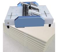 Electric Booklet Maker Machine, Automatic Stapling and Folding for Brochures Manuals Invitations, Ideal for School Home Church Use
