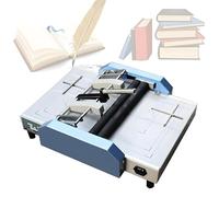 Electric Booklet Maker - Paper Stapler and Folding Machine for A3 Brochures, Manuals, and Invitations - Ideal for Printing Factories and Schools