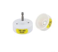 Electric Bottle Capping Machine Bit, 1/4 Inch Hex Shank Drill Adapter, Plastic Sealing Capper Head for 10-50 mm, Compatible with Power T(30-40MM)