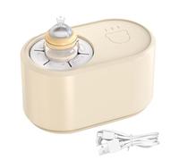Electric Bottle Shaker and Warmer - Automatic Milk Mixer with Constant Temperature | TypeC Charging Electric Shaker | Durable ABS Feeding Accessory for Countertop Efficiency