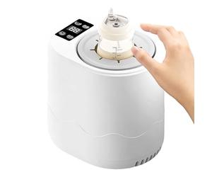 Electric Bottle Warmer - Multifunctional Milk Warmer, Temperature Adjustable for Home, Breastmilk Heating Device with Digital Display, Feeding Tool with Even Heating, Reliable Heater for Nourishing