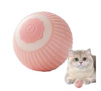 Electric Bouncing Ball for Pets | Interactive Ball Toy for Cats with Automatic Movement, Bite Resistant | Self Adhesive Design for Walking the Cat 2 Modes