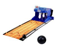 Electric Bowling Machine, Indoor Ball Sports Game Console with LED Electronic Scoreboard, Lighting, Simulation Sound Effect, Automatic Reset, for Children(2m/6ft)
