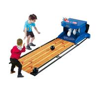 Electric Bowling Machine LED Electronic Scoreboard - Indoor Family Game Bowling Alley Game for Kids, with Auto Reset, Lighting and Simulated Sounds 2m-6.56ft