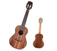 Electric Box Style Matte Full Acacia Veneer Professional Beginners Four-string Ukulele(26 inch)