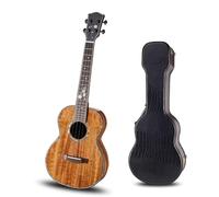 Electric Box Version 26-inch Ukulele Tiger Pattern Acacia Wood Full Single Professional Dual Pickup Can Play Board
