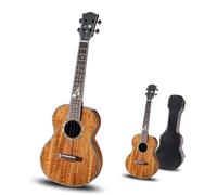 Electric Box Version Ukulele Tiger Pattern Acacia Wood Full Single Professional Advanced Version With Piano Case(26 inch)