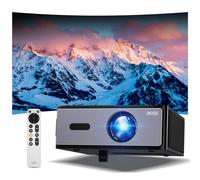 [Electric Bracket&1200 Brightness]Dess projector with wifi and bluetooth,Smart projector with Game Mode,1080P Native HD hometheater proyector ,Auto Focus&Keystone,High Contrast low latency For Game.