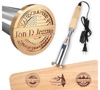 Electric Branding Iron for Wood, Soldering Copper with Brass Head for Woodworking, Baking, Handmade Design BBQ for Wood, Leather Cake, Individual Metal