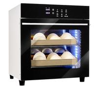 Electric Bread Proofer, Dough and Yogurt Fermentation Machine, Digital LED Panel, Adjustable Temperature 20-50℃, Humidity Control 50-90%, Timer Function for Home Use