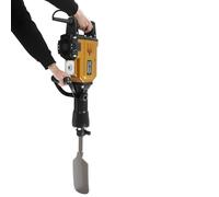 Electric Breaker and Tree Digger 1700W Jack Hammer with 3 Drill bits Concrete Breaker Trench Digger Geo Ripper Garden Digging Machine with Shovel Flat Chisel Point Chisel Portable Box for Garden Farm