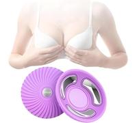 Electric Breast Chest Massager, Vibration Bust Lift Enhancer Machine, 15 Gears Strength Adjustable &15 Minutes Timer, Constant Temperature Hot Compress, for Breast Growth and Prevent The Chest Sagging
