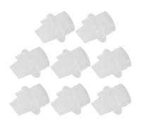 Electric Breast Pump 8pcs Silicone Duckbill Valve Set for Milk Collection | Counterflow Design, White Silicone Parts, Compatible with Breast Pump Use, Sold as Eight Piece Set
