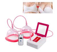 Electric Breast Pump/Breast Enhancement Machine/Breastfeeding Pump, Portable Dual Suction Chest Care Machine for Lifting and Anti Sagging Massages in Travel&Home,B Cup