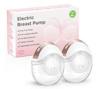 Electric Breast Pump Wearable, Leakproof Discreet Hands Free Pump, 205g Ultra-Light Wireless Electrical Pump with 3 Modes 12Levels, Portable Design for Nursing Moms at Work Home Travel
