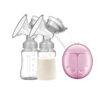 Electric Breastfeeding Pump, Double Breast Pump, Strong Suction Milk Pump, Low Noise Breast Pump, Portable Breastfeeding Pump, Travel Breastfeeding Accessories, Double Electric Pump