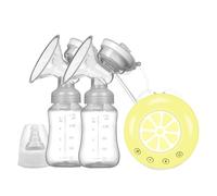 Electric Breastfeeding Pump, Electric Milk Pump | Breast Pump Extraction Pumps with 2 Milk Bottles - Multiple Mode, Low Noise for New Moms, Postpartum Mothers