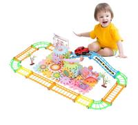 Electric Brick Gear Building Toy - STEM Construction Set, Motorized Engineering Blocks, Portable Educational Learning Kit | Creative mechanical design for kids science play imagination development