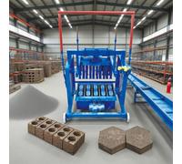 Electric Brick Making Machine for Concrete Blocks and Paving Stones - Efficient Operation, Low Maintenance,and Consistent Quality Output
