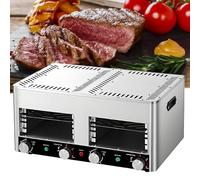 Electric Broiler, Smokeless Indoor Cooking 800°C for Perfect Steaks and Vegetables, Kitchen Countertop Appliance
