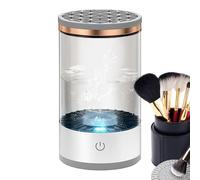 Electric Brush Washers - USB Beauty Cleaner, Automatic Rotation Device For Makeup Brushes | Perfect For Contour, Blush, Cosmetics, Home And Travel