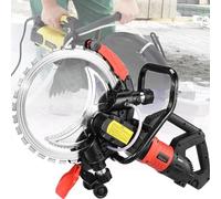 Electric Brushless Circular Saw, 8980W/9500W Power Cutter for Cutting Reinforced Concrete Masonry and Natural Stone, Max Cutting Depth 11.81in, with 4 Blades
