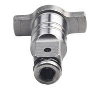 Electric Brushless Impact Wrench Shaft Accessory, Dual Use Metal Power Tool Part with Spring Loaded Ball Bearing for Secure Socket Hold