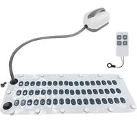 Electric Bubble Bath Mat - Portable Spa Massager with Adjustable Bubbles, Non-Slip Waterproof Design, Full Body Thermal Massage & Suction Cups