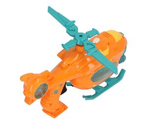 Electric Bubble Blowing Toy for Kids with Sound and Lights | Automatic bubble machine, helicopter shape for endless fun, dynamic music and colorful lights, portable battery powered
