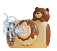 Electric Bubble Machine - Camera Shaped Automatic Bubble Toys For Instant Fun | High Output Internal Motor With Leakproof Reservoir For Outdoor Games, Birthday And Kids