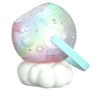 Electric Bubble Machine - Projection Function, Bubble Blower With RGB Lights For Kids Birthday Holiday Parties Backyard Garden Park Picnics Beach Summer Camps Playground