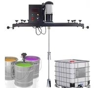 Electric Bucket Drum Mixer for Viscous Ink and Dye Mixing - Folding Propeller Design for Efficient Mixing