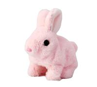 Electric Bunny - Bunny Toys, Plush Realistic Electronic Toy Rabbits Stuffed Animals With Jumping, Twitching Nose & Wiggling Ears | Interactive Plush Figures For Kids Birthday, Party