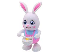 Electric Bunny Toy - Interactive Rabbit Pet, Light Up Dancing Educational Toy | Fun Electronic Animal For Birthday Learning Playroom Preschool Boys Girls Development Music Movement Engagement