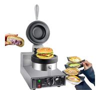 Electric Burger Maker, Nonstick Hamburger Press, 1200W Commercial Panini Press for Household & Commercial Use