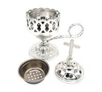 Electric Burner - Oud Heater for Home Fragrance | Plug-in Incense Burner for Meditation, SPA, Yoga, Living Room Decoration, Relaxing Aroma Diffuser Pot P