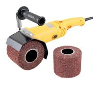 Electric Burnishing Polishing Machine, Polisher with 8 Speed Adjustable,Portable Polishing Machine,500-3000rmp,Metal Wire Drawing Polishing Machine for Metal, Stainless Steel, Plastic, Wood