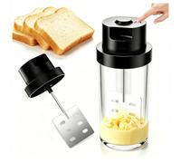 Electric Butter Churn 61oz Capacity, Brushless Motor, Fast Churning in 10~20 Mins, Splash-Proof Design, Scheduled Work, Food Grade Stainless Steel Paddle, No Hand-Cranking