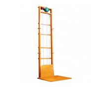 Electric C Lift Platform 500kg Capacity Material Handling Elevator for Warehouse Logistics Heavy Duty Electric Hoist for Efficient Loading